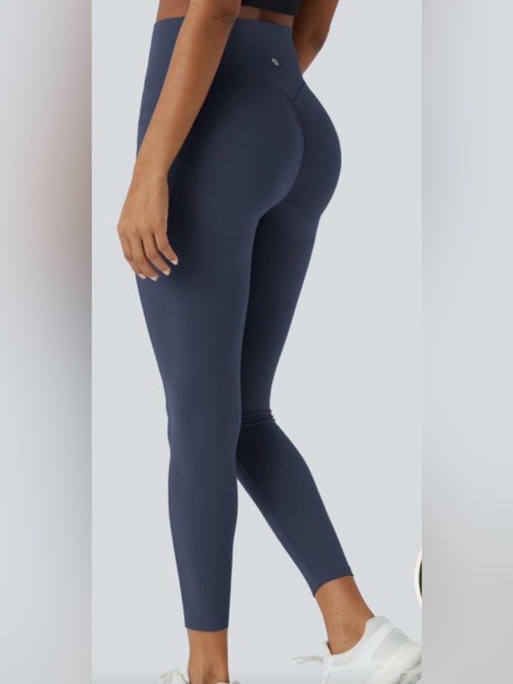 HALARA Navy ultra Sculpt High-Waist Leggings. Large.